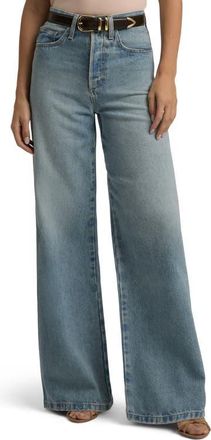 Favorite Daughter The Masha Super High Waist Wide Leg Jeans in Los Feliz at Nordstrom, Size 29