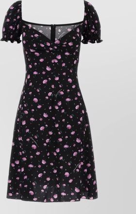 Dolce & Gabbana silk printed mini dress