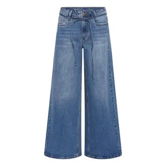 MY ESSENTIAL WARDROBE Wide Jeans - female - My Essential Wardrobe - Wide Jeans - Blue - W24 L34 - Jeans