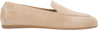 Estro & Luminara Schoenen, Dames, Beige, 37 EU, Leer, Barefoot Loafers