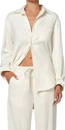 Citizens Of Humanity Kayla Long Sleeve Top In Moonlight