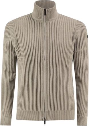 Roberto Ricci Design Cardigan - Heren - Vesten - Beige - 2XL - Truien & Vesten