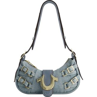 True Religion Multi-Strap Denim Shoulder Bag at Nordstrom