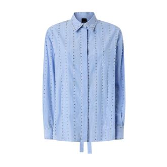 Pinko Carley Shirt - female - PINKO - Shirts - Blue - M - Blouses & Shirts