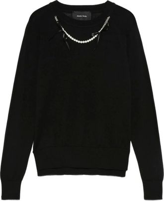 Simone Rocha Mujer, Jerseys, Negro, Talla: M