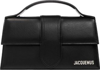 Jacquemus Black Leather Le Grand Bambino Bag, Never Carried (Authentic Pre- Loved)