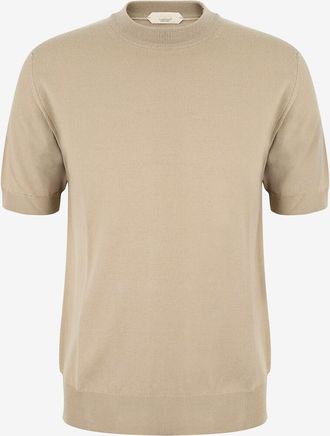 Aur&eacute;lien Kurz&auml;rmeliges T-Shirt aus Cashwool-Wolle