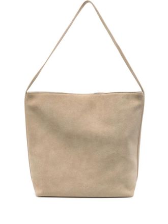 Aesther Ekme Sac Supple shoulder bag - women - Polyester/Calf Suede - One Size - Neutrals