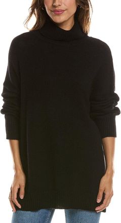 Fort&eacute; Cashmere Luxe Mock Neck 100% Cashmere Sweater