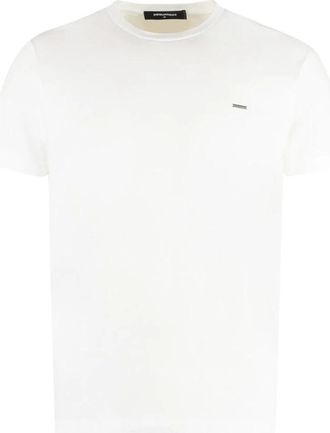 Dsquared2 Cool Fit T-shirt - Heren - T-shirts - Wit - L - Katoen - Tops
