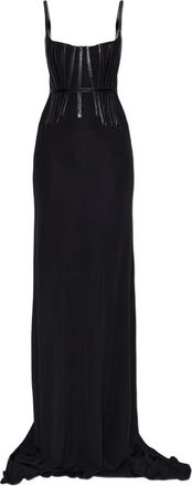 Dsquared2 strappy-detail maxi dress - Black
