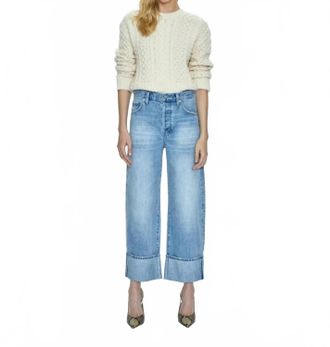 Pistola Denim Ryder High Rise Cuffed Jeans In Essex