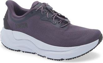 Hoka One One Arahi SR Sneaker in Squid Ink /Carbon Black at Nordstrom, Size 7.5