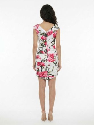 Dolce & Gabbana Womens Multicolor Elastane Casual Dress