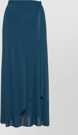 Eres julieta dress asymmetric hem one shoulder wrap