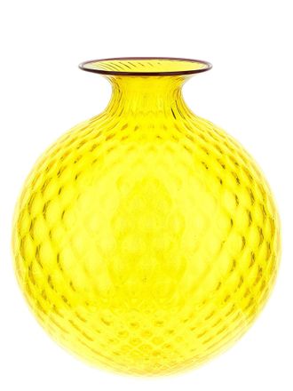 VENINI Monofiore Balloton Vases Yellow