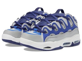 Osiris D3 2001 Mens Skate Shoes Grey/Blue/Black : 10.5 D - Medium, Textile