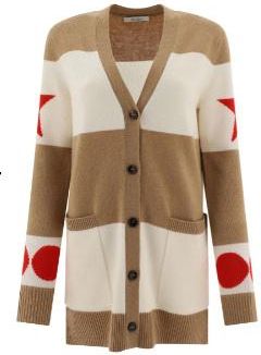 Max Mara Womens Wool Cashmere Blend Sweaters - Tan - Size X-Small