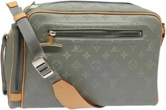 Louis Vuitton Pre-owned Vintage Monogram Canvas Schoudertas - Dames - Vintage Schoudertas - Grijs - ONE Size - Leer - Vintage