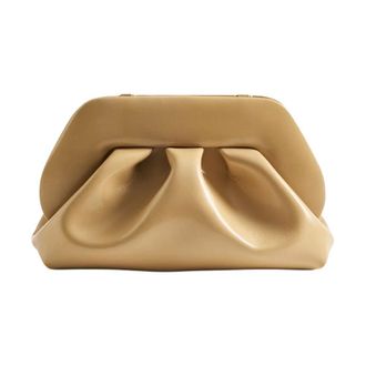 Themoir&egrave; Clutches, female, Beige, Size: ONE SIZE TIA Vegan Fabric Bag