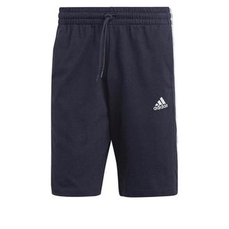 adidas Essentials 3-Stripes Shorts Asia Sizing Black White IC9383
