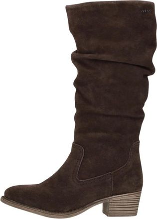 Rieker Lange Laarzen - Dames - Schoenen - Bruin - Maat: 43 EU Leer