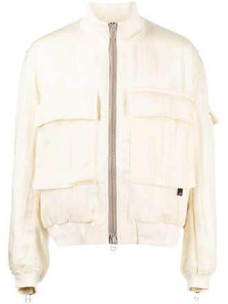 OAMC Bomber a collo alto - Bianco