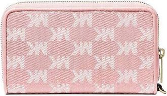 Michael Kors Womens Wallet Powder Blush Cotton Bags