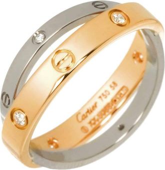 Cartier Pink Gold Pink Gold (18K) Band Ring (Pre-Owned)