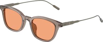 Moncler ME6027D LENTIS Asian Fit 300974 Mens Sunglasses Clear Size 50