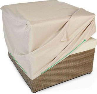 OEM Funda Protectora Para Silla De Jard&iacute;n, Color Topo, 75 Cm X 75 Cm X 60 Cm