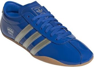 adidas Tokyo Low Top Suede Sneaker in Blue/Alumina/Gum at Nordstrom, Size 11.5