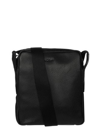 Joop Umh&auml;ngetasche aus Leder in Black, Gr&ouml;&szlig;e 1