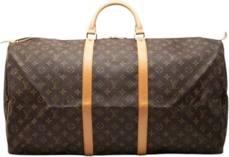 Louis Vuitton Pre-owned Keepall 60 - - Pre-owned - Donna - Marrone - ONE SIZE