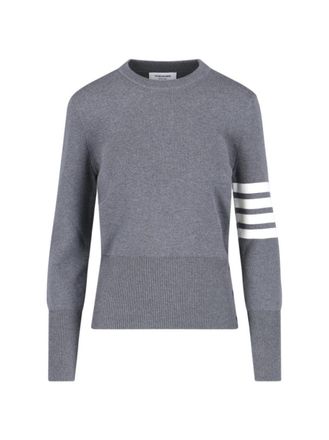 Thom Browne 4-Bar Sweater - Grey