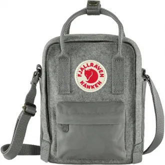 Fj&auml;llr&auml;ven Womens K&aring;nken Re-Wool Sling Bag In Gray