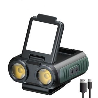 OEM Linterna Frontal Superbrillante Y Recargable Con Sensor De Movimiento, Ligera E Impermeable, Cuatro Modos Para Senderismo Y Acampada - Crezuo
