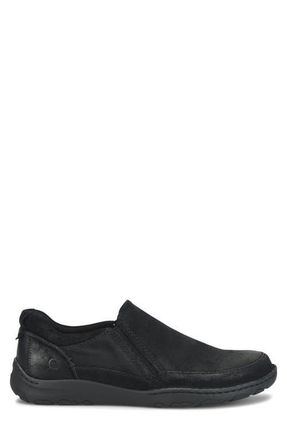 B&oslash;rn Sandor Loafer in Black Leather at Nordstrom, Size 10.5