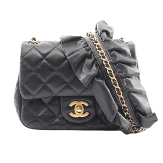 Chanel Pre-owned Vintage Cross Body Bag - Dames - Pre-owned - Zwart - Maat: ONE Size Leer