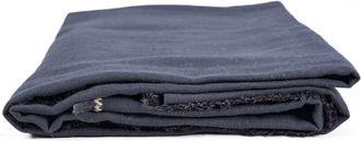 Bazar Bizar Mantel de lino en negro y marr&oacute;n 150x250x2cm