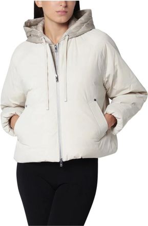 Moose Knuckles Tegan Down Bomber Jacket - Jackets - Mujer - Blanco - S