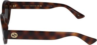 Gucci Womens Gg1579s Sunglasses Havana Injected