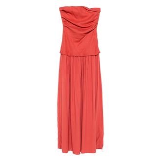 Faithfull The Brand Hedy Maxi Dress Dusty Tomato