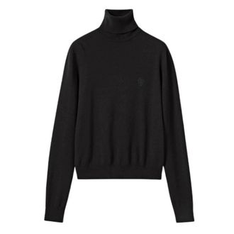 Gucci Dames, Truien, Zwart, Maat: M Wol