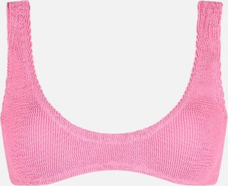MC2 Saint Barth Woman Pink Tiny Crinkle Bralette Pamy