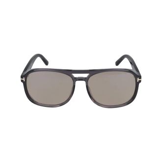 Tom Ford Rosco Zonnebril - unisex - Zonnebrillen - Grijs - 58 MM - Accessoires
