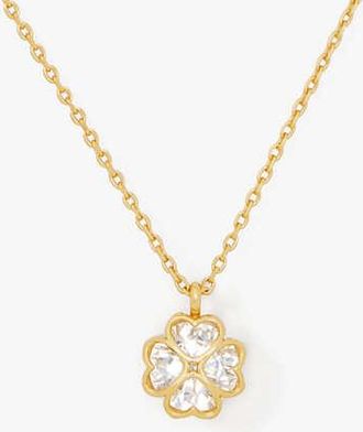 Kate Spade New York Something Sparkly Spade Mini Pendant