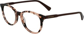Longchamp Rose Havana Brillenmonturen - unisex - Brillen - Veelkleurig - 51 MM - Accessoires