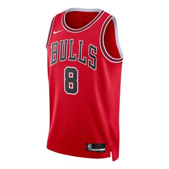 Nike NBA Caleb Wilson Chicago Bulls Icon Edition Dri-FIT Swingman Jersey University Red DN2000-671