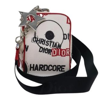 Dior Pre-owned Cross Body Bags, female, White, Size: ONE SIZE Pre-owned Pouch